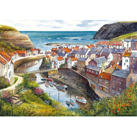 GIBSONS Puzzle Staithes, Velká Británie 1000 dílků