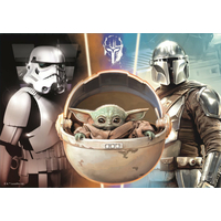 TREFL Puzzle Star Wars: Mandalorian 4v1 (35,48,54,70 dílků)