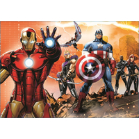 TREFL Puzzle Stateční Avengers 4v1 (35,48,54,70 dílků)