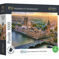 TREFL Puzzle UFT Cityscape: Westminsterský palác, Londýn 1000 dílků