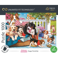 TREFL Puzzle UFT Cuteness Overload: Psí přátelství 1000 dílků