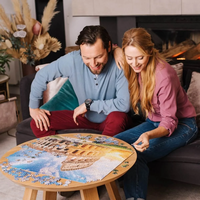 TREFL Puzzle UFT Romantic Sunset: Oia, Santorini 1500 dílků