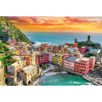 TREFL Puzzle UFT Romantic Sunset: Vernazza, Liguria, Itálie 1500 dílků