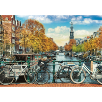 TREFL Puzzle UFT Wanderlust: Podzim v Amsterdamu 1000 dílků