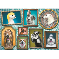 TREFL Puzzle Veselí psi 1000 dílků