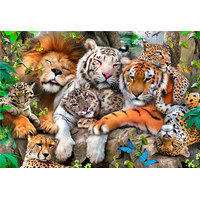 WOODEN CITY Dřevěné puzzle Čas na šlofíka 2v1, 300 dílků EKO