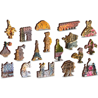 WOODEN CITY Dřevěné puzzle Jaro v Paříži 2v1, 150 dílků EKO