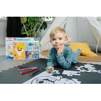 TREFL Oboustranné puzzle Baby Shark SUPER GIANT 15 dílků