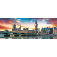 TREFL Panoramatické puzzle Big Ben a Westminsterský palác, Londýn 500 dílků