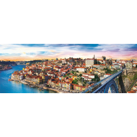 TREFL Panoramatické puzzle Porto, Portugalsko 500 dílků