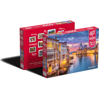 CHERRY PAZZI Puzzle Canal Grande, Benátky 1000 dílků