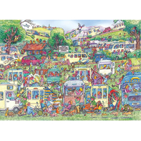GIBSONS Puzzle Chaos karavanů 1000 dílků