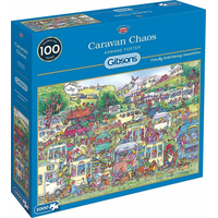 GIBSONS Puzzle Chaos karavanů 1000 dílků