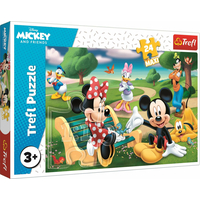 TREFL Puzzle Mickey Mouse: Mezi přáteli MAXI 24 dílků