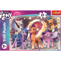 TREFL Puzzle My Little Pony: Radostní poníci MAXI 24 dílků