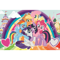 TREFL Puzzle My Little Pony: Šťastní poníci MAXI 24 dílků