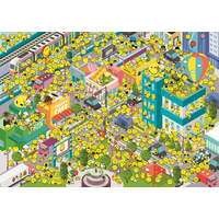 TREFL Puzzle Smiley: Kde je Smiley? 500 dílků