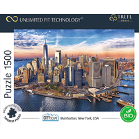 TREFL Puzzle UFT Cityscape: Manhattan, New York, USA 1500 dílků