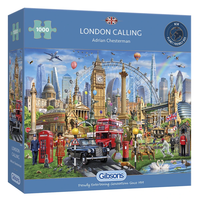 GIBSONS Puzzle Volání Londýna 1000 dílků