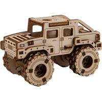 WOODEN CITY 3D puzzle Superfast Monster Truck č.2
