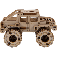 WOODEN CITY 3D puzzle Superfast Monster Truck č.2