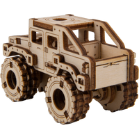 WOODEN CITY 3D puzzle Superfast Monster Truck č.2