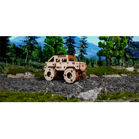 WOODEN CITY 3D puzzle Superfast Monster Truck č.2