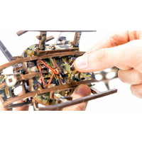 WOODEN CITY 3D puzzle Vrtulník Limitovaná edice 178 dílů