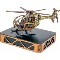 WOODEN CITY 3D puzzle Vrtulník Limitovaná edice 178 dílů