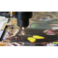 WOODEN CITY Dřevěné puzzle Vesmírná Odyssea 2v1, 2000 dílků EKO