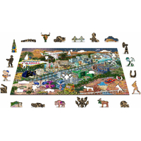 WOODEN CITY Dřevěné puzzle Vítejte v Las Vegas 2v1, 505 dílků EKO