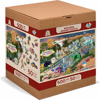 WOODEN CITY Dřevěné puzzle Vítejte v Las Vegas 2v1, 505 dílků EKO