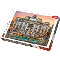 TREFL Puzzle Fontána di Trevi, Itálie 500 dílků