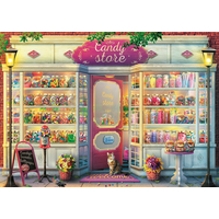 TREFL Puzzle Obchod s cukrovinkami 500 dílků