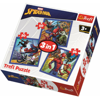 TREFL Puzzle Spiderman 3v1 (20,36,50 dílků)