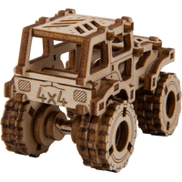WOODEN CITY 3D puzzle Superfast Monster Truck č.1