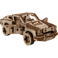 WOODEN CITY 3D puzzle Superfast Rally Car č.4