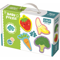 TREFL Baby puzzle Ovoce a zelenina 4x2 dílky