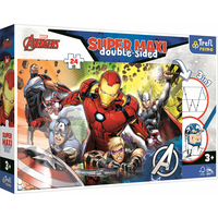 TREFL Oboustranné puzzle Avengers SUPER MAXI 24 dílků