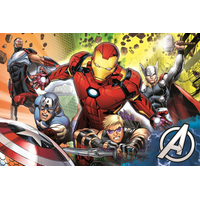 TREFL Oboustranné puzzle Avengers SUPER MAXI 24 dílků