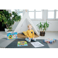 TREFL Oboustranné puzzle Tlapková patrola: Chase, Marshal a Sky BABY MAXI 2x10 dílků