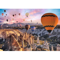 TREFL Puzzle Balóny nad Kappadokií 1000 dílků + Podložka pod puzzle