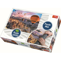 TREFL Puzzle Balóny nad Kappadokií 1000 dílků + Podložka pod puzzle