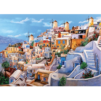 CHERRY PAZZI Puzzle Barvy Santorini 1000 dílků