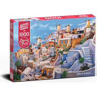 CHERRY PAZZI Puzzle Barvy Santorini 1000 dílků