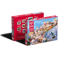 CHERRY PAZZI Puzzle Barvy Santorini 1000 dílků