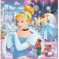 TREFL Puzzle Disney princezny: Kouzelný svět 3v1 (20,36,50 dílků)