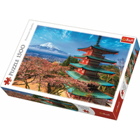 TREFL Puzzle Hora Fuji, Japonsko 1500 dílků