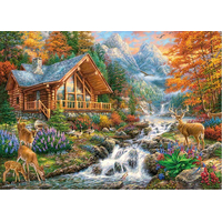 CHERRY PAZZI Puzzle Klid vysoko v horách 1000 dílků