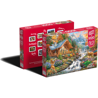 CHERRY PAZZI Puzzle Klid vysoko v horách 1000 dílků